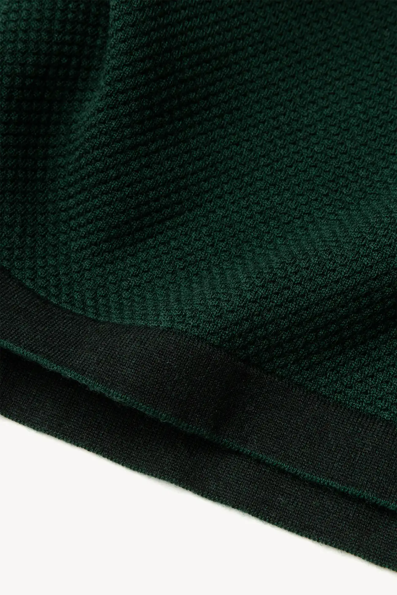 Green Merino Silk Running Long Sleeve